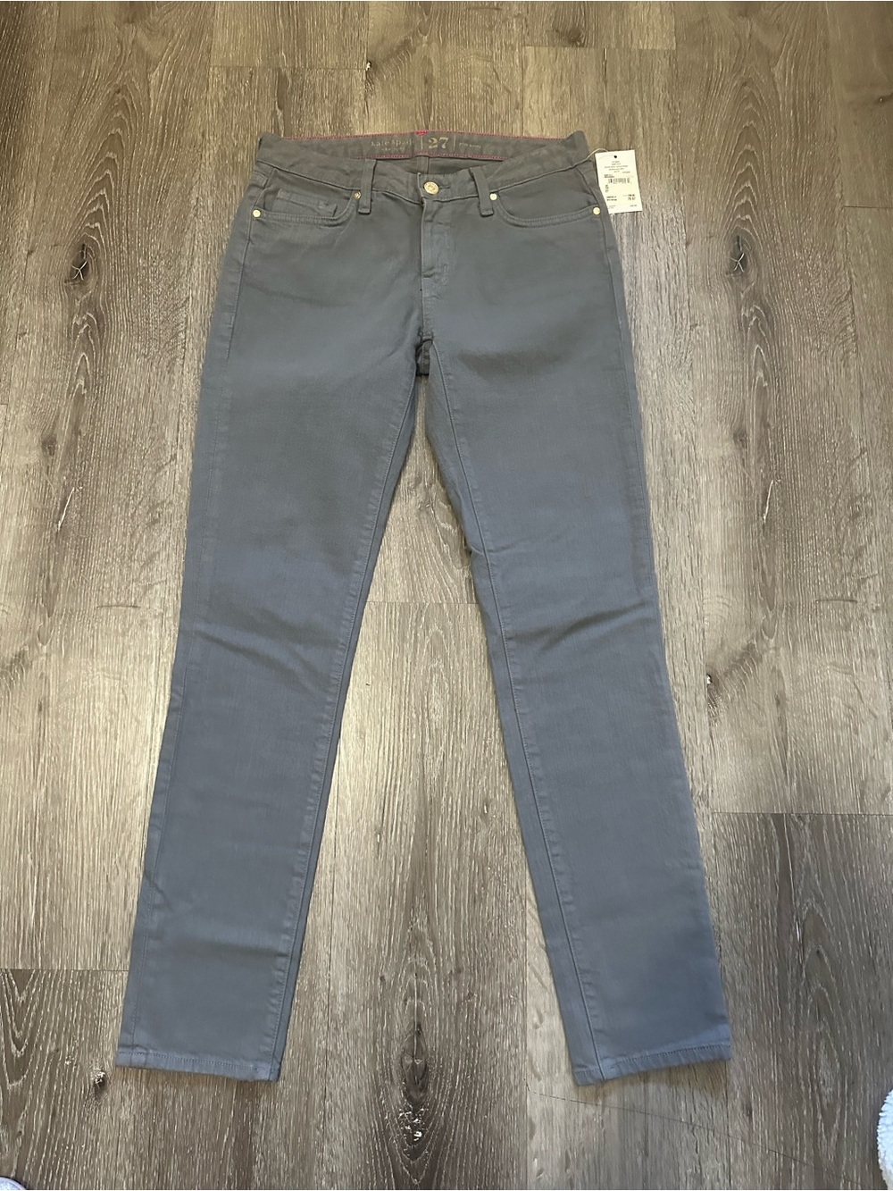 kate spade Slim Gray Skinny Jeans